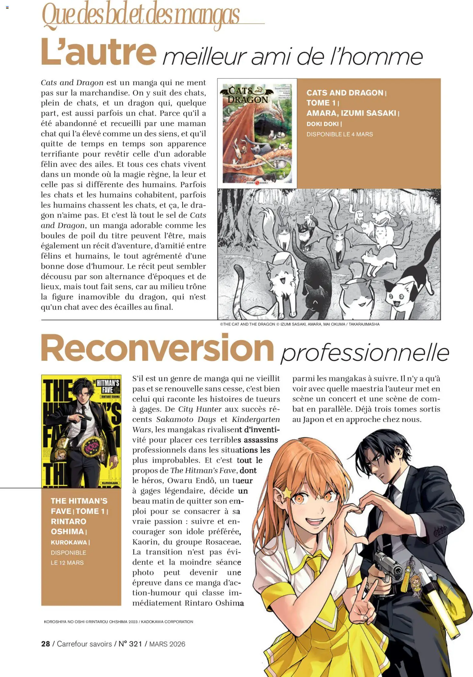 {H1} | Page: 28 | Produits: Manga, Mais, Sel, Thé