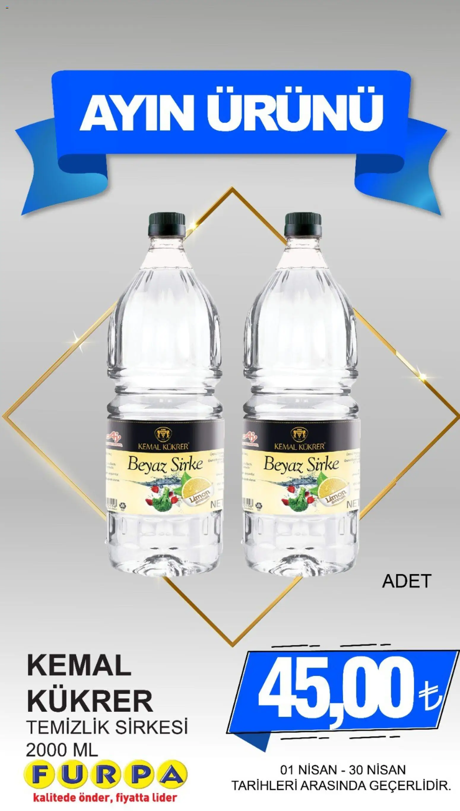 Furpa Katalog - 01.04.2026 tarihinden itibaren geçerlidir | Sayfa: 12 | Ürünler: Sirke, Limon