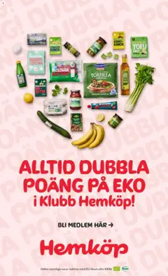 Hemköp reklamblad aktuell från 15.09.2025 | Sida: 14 | Produkter: Tortilla, Nötfärs, Bönor, Popcorn