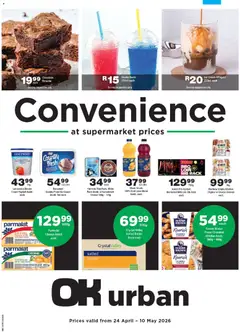 OK Foods specials catalogue – valid from 24.04.2026