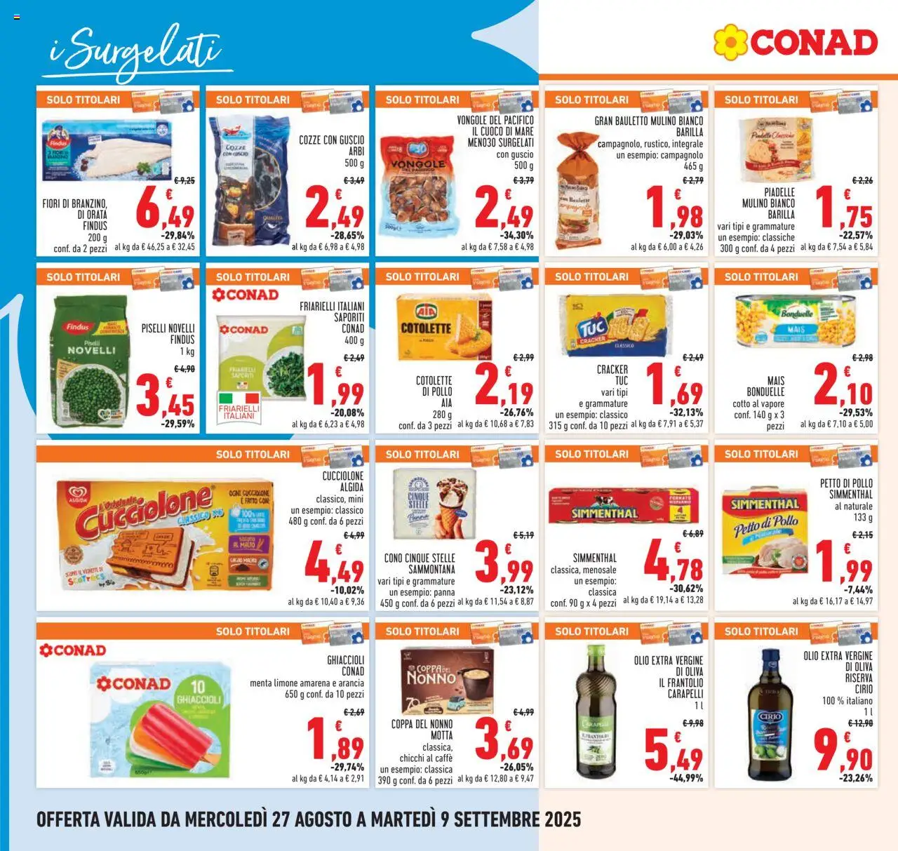 Volantino Conad del 27.08.2025 | Pagina: 16