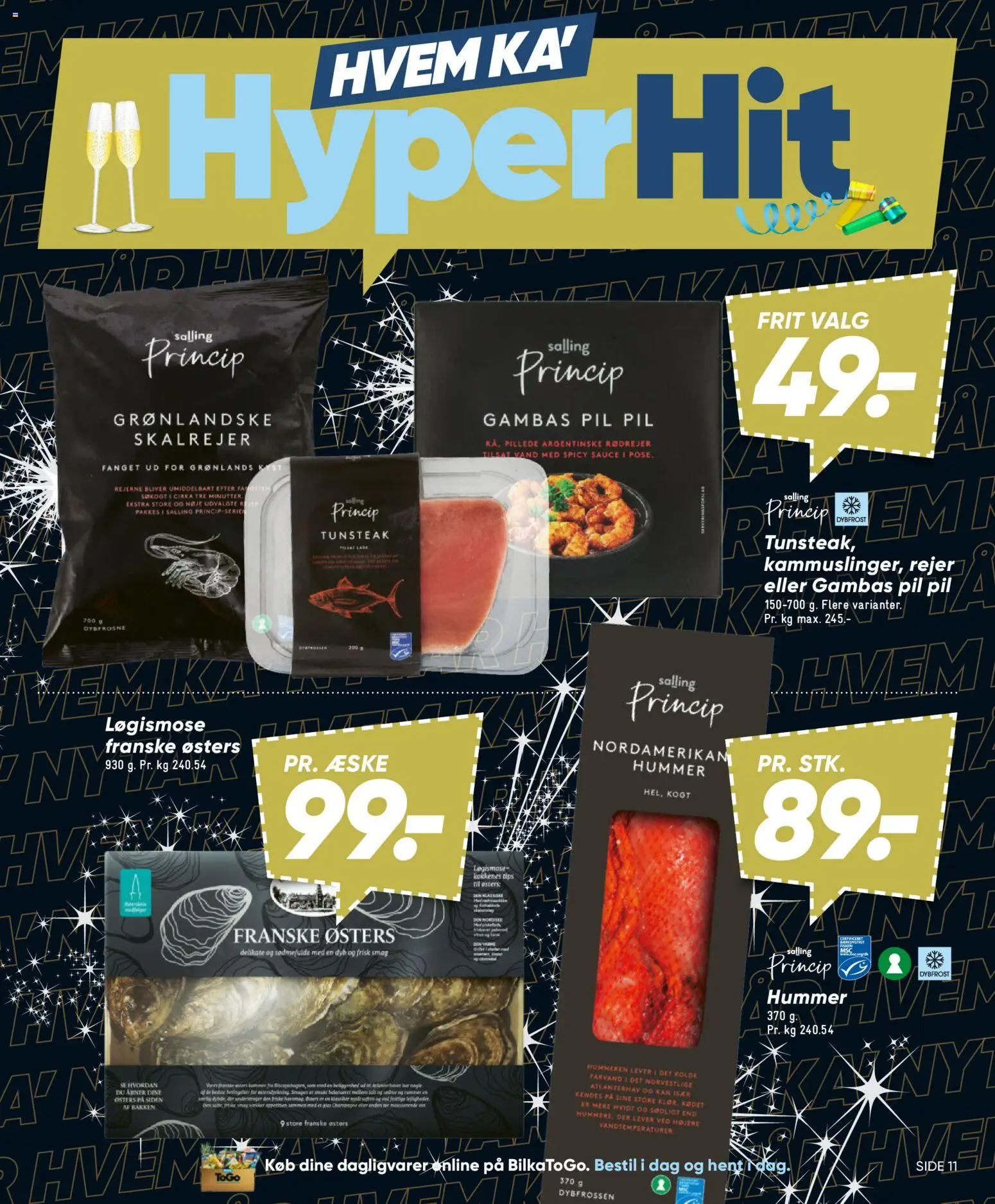 Bilka tilbudsavis – gyldig fra 25.12.2025 | Side: 12 | Produkter: Hummer, Rejer