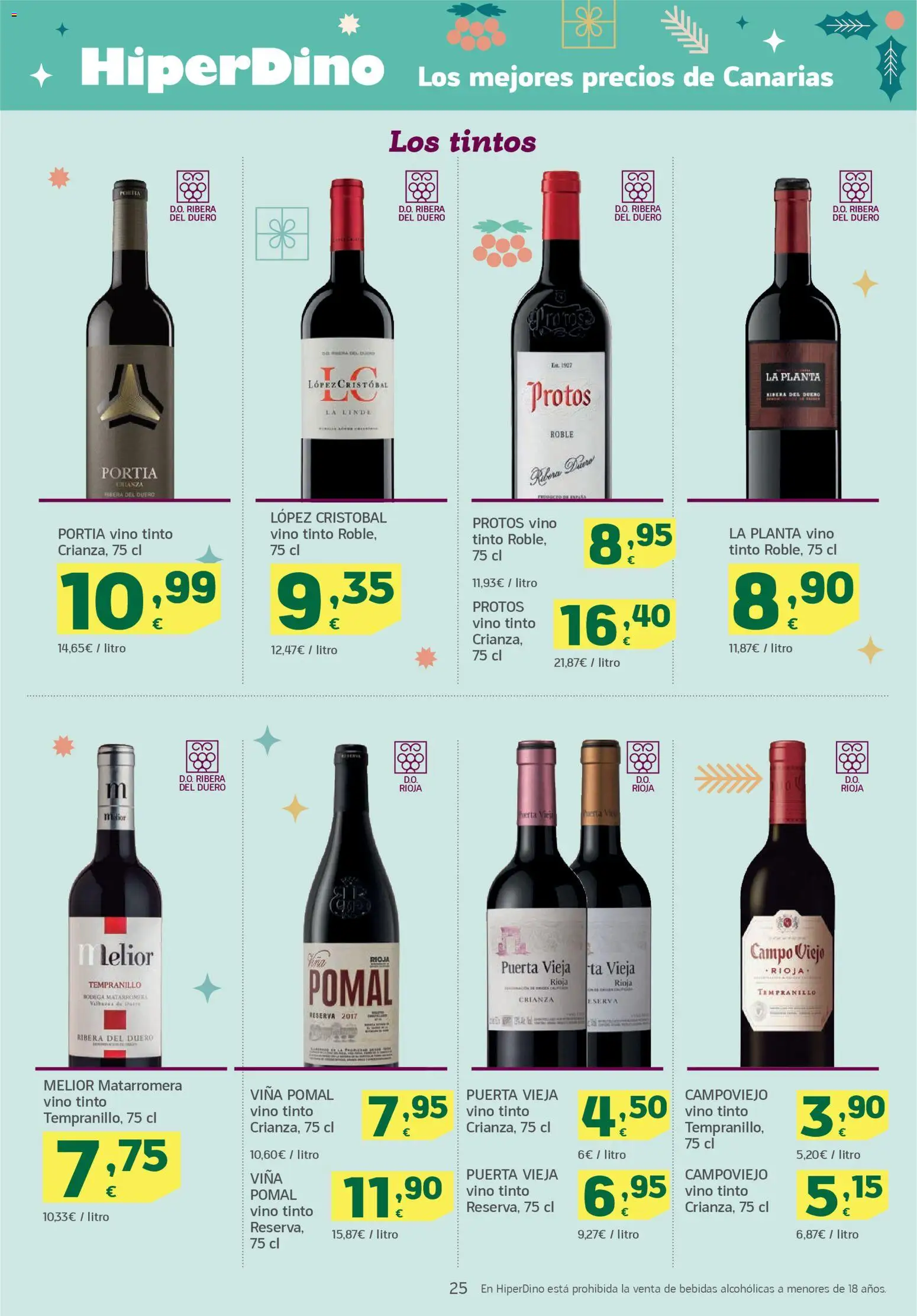 HiperDino folleto │ válido desde el 26.12.2025 | Página: 25 | Productos: Vino