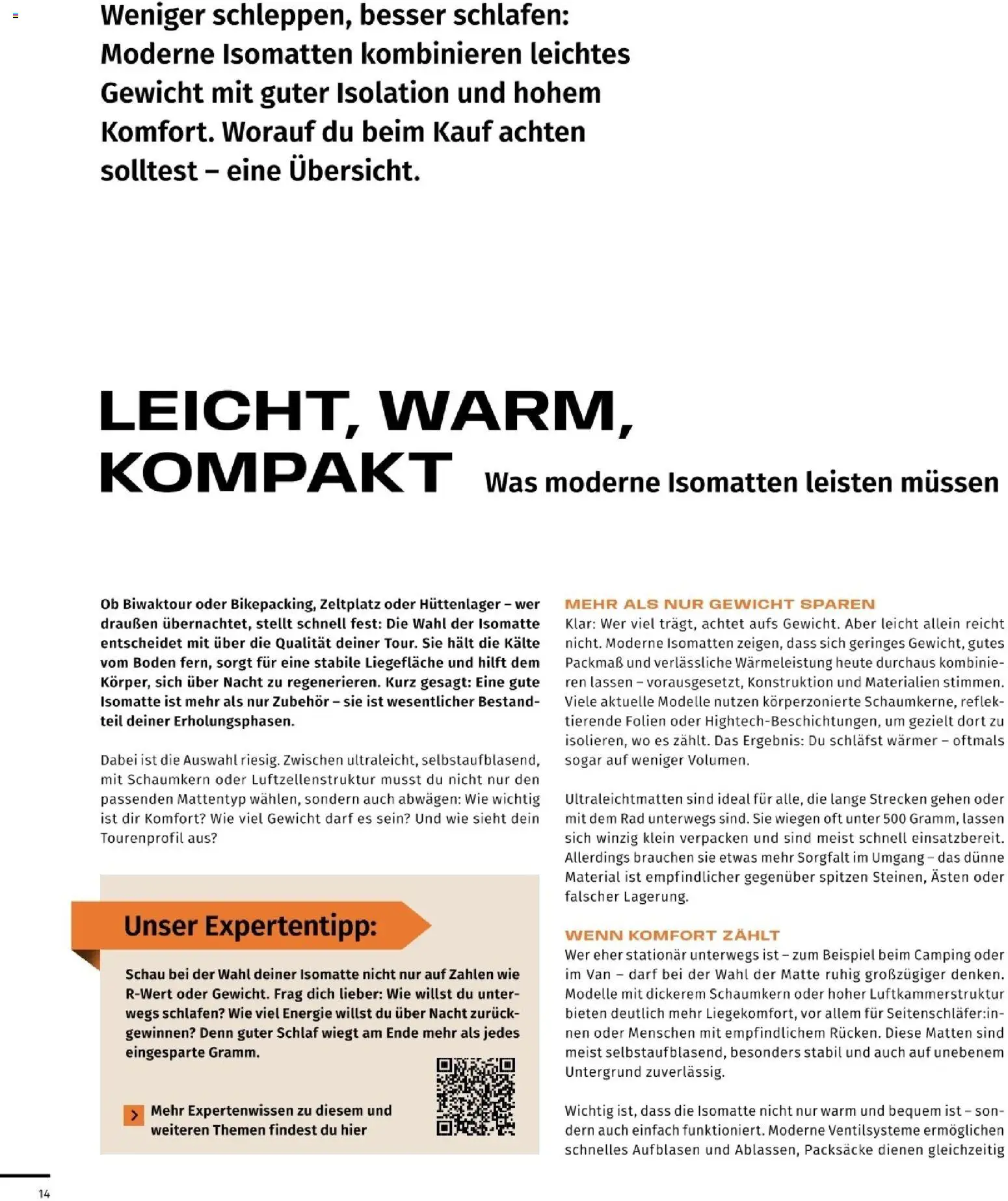 Sport2000 Prospekt Frühjahr 2026 – gültig ab 12.04.2026 | Seite: 14 | Produkte: Gewicht, Wasser, Rucksack