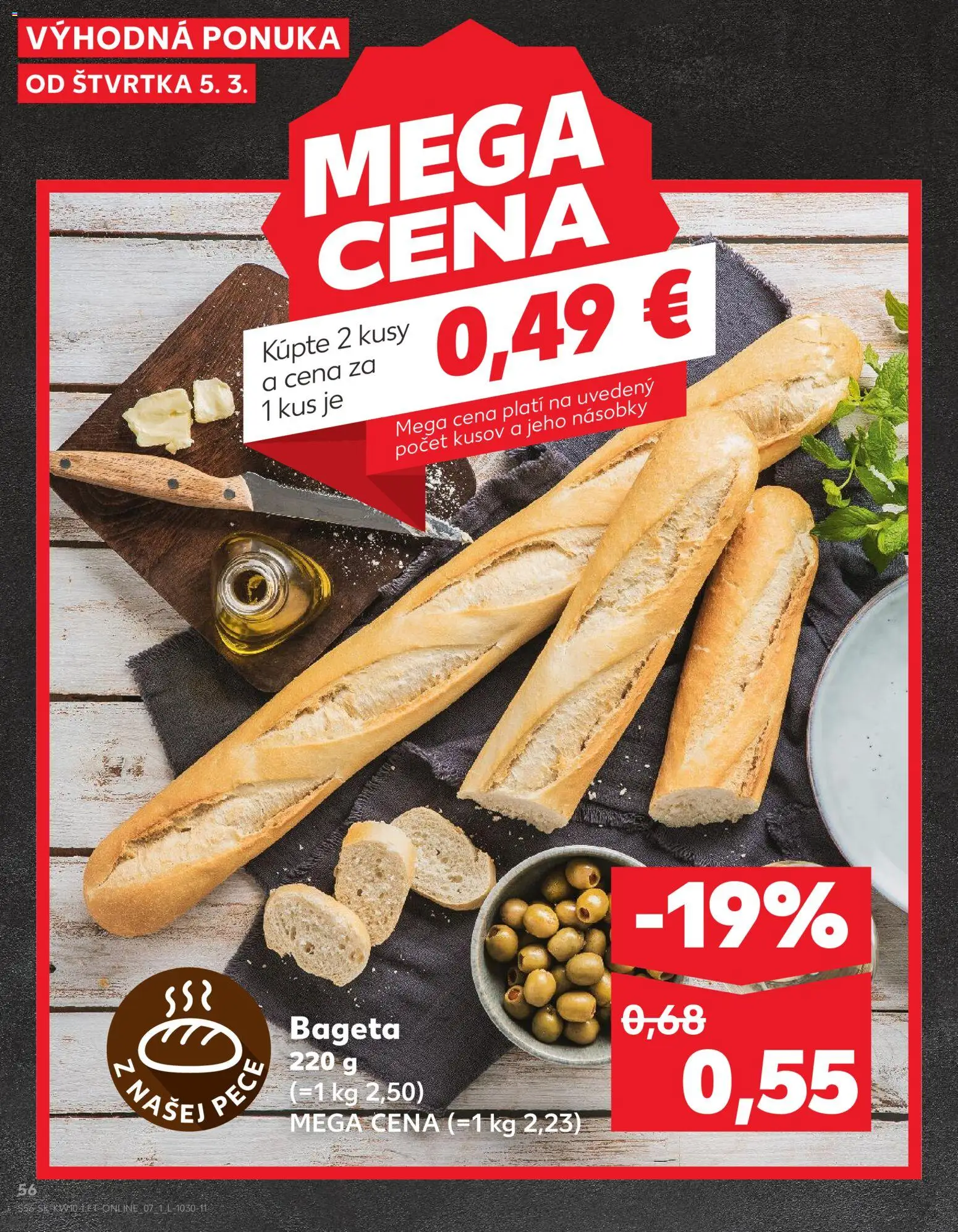 Kaufland SK akciós ujság - amely érvényes a következő dátumtól: 05.03.2026 | Oldal: 56