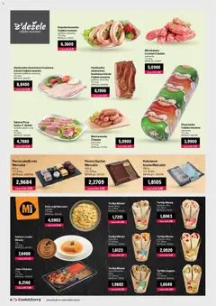 Mercator katalog akcije – veljaven od 01.02.2026 | Stran: 8 | Izdelki: Kos, Sunka, Klobase, Zelje