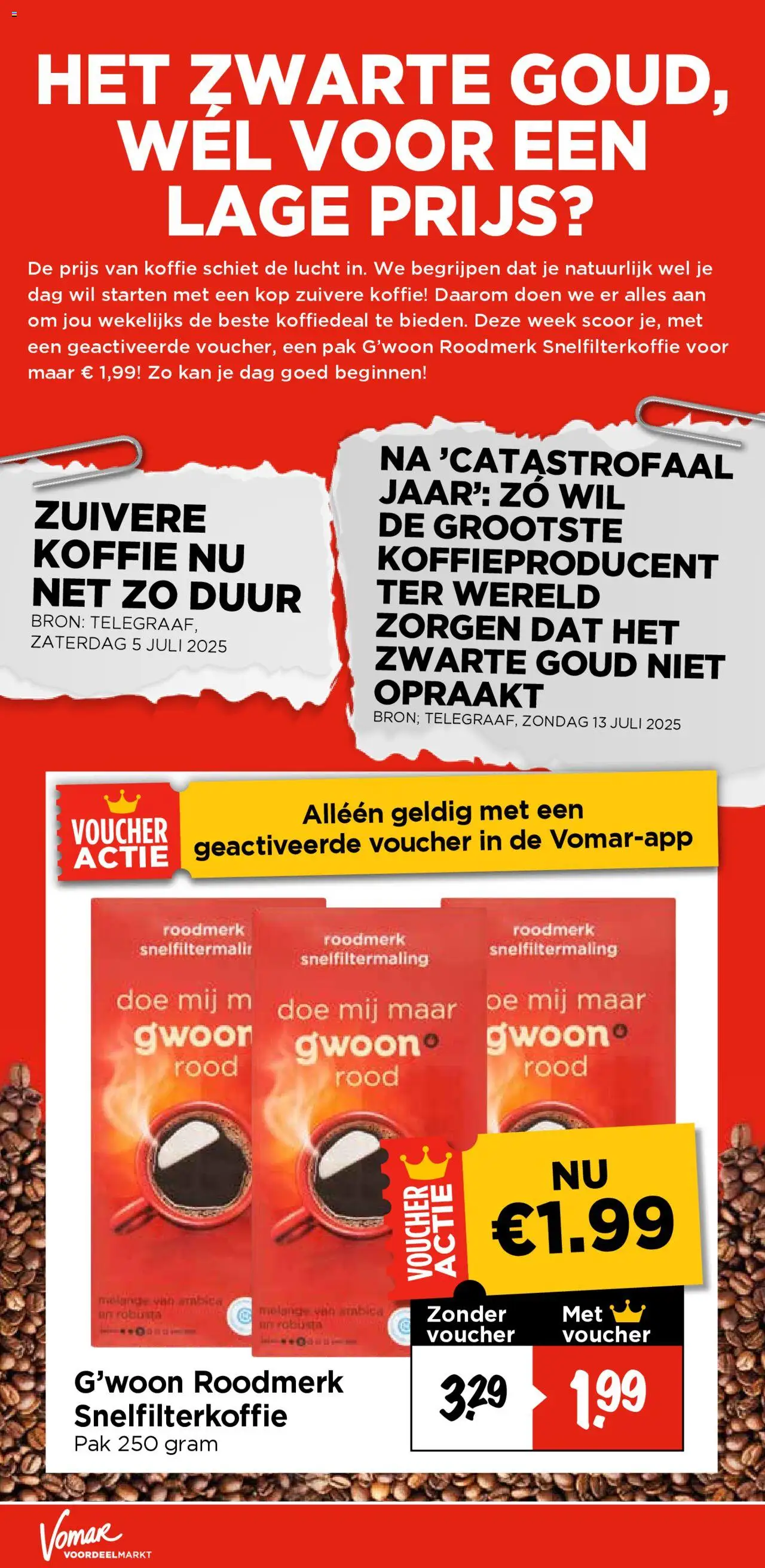  | Pagina: 18 | Producten: Koffie, Een pak, Kan