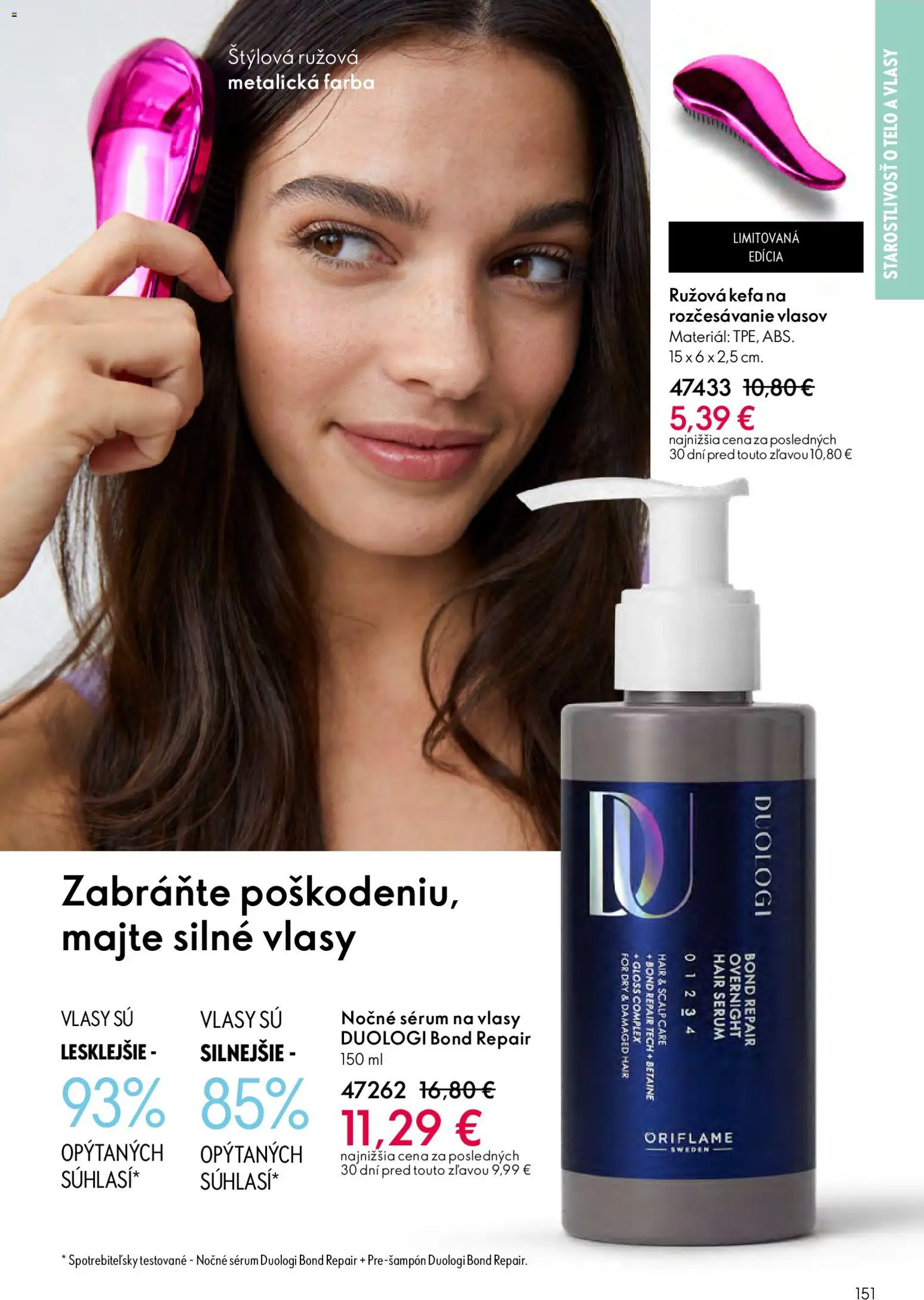 Nové Oriflame akcie – leták je platný od 04.03.2026 | Strana: 151 | Produkty: Kefa