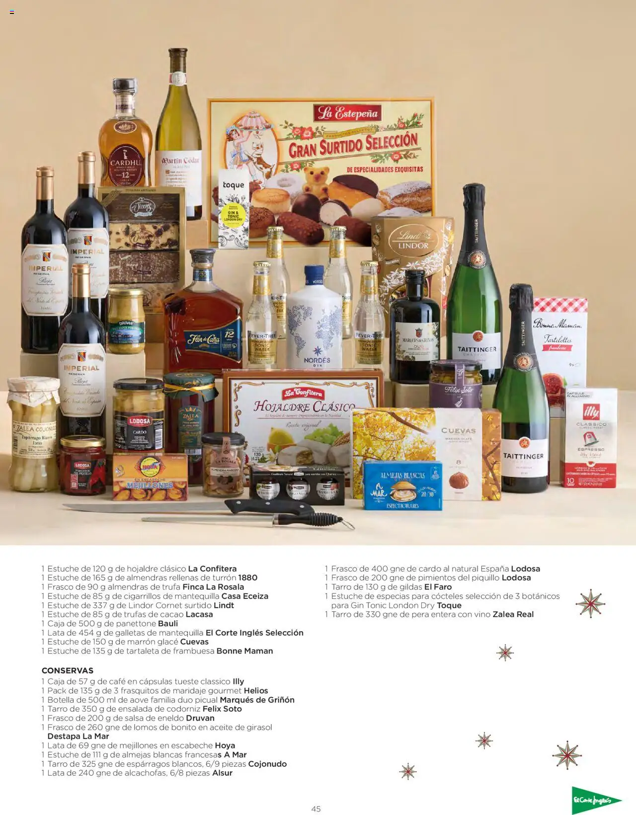 El Corte Inglés ofertas │ válido desde el 06.10.2025 | Página: 45 | Productos: Aceite, Κεραία, Ensalada, Συσκευή ροής