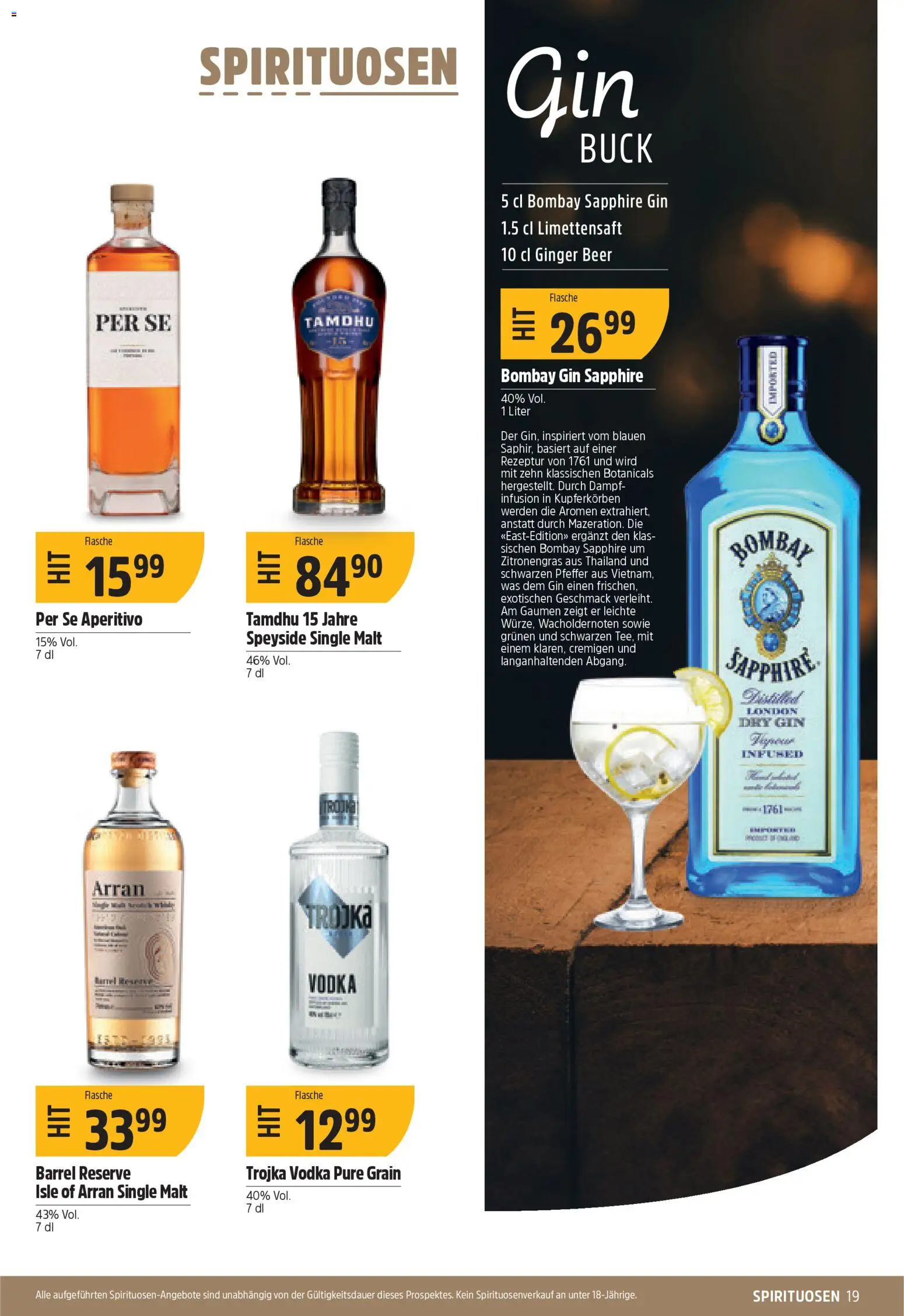 TopCC Aktionen – gültig ab 05.01.2026 | Seite: 19 | Produkte: Zitronengras, Gin, Pfeffer