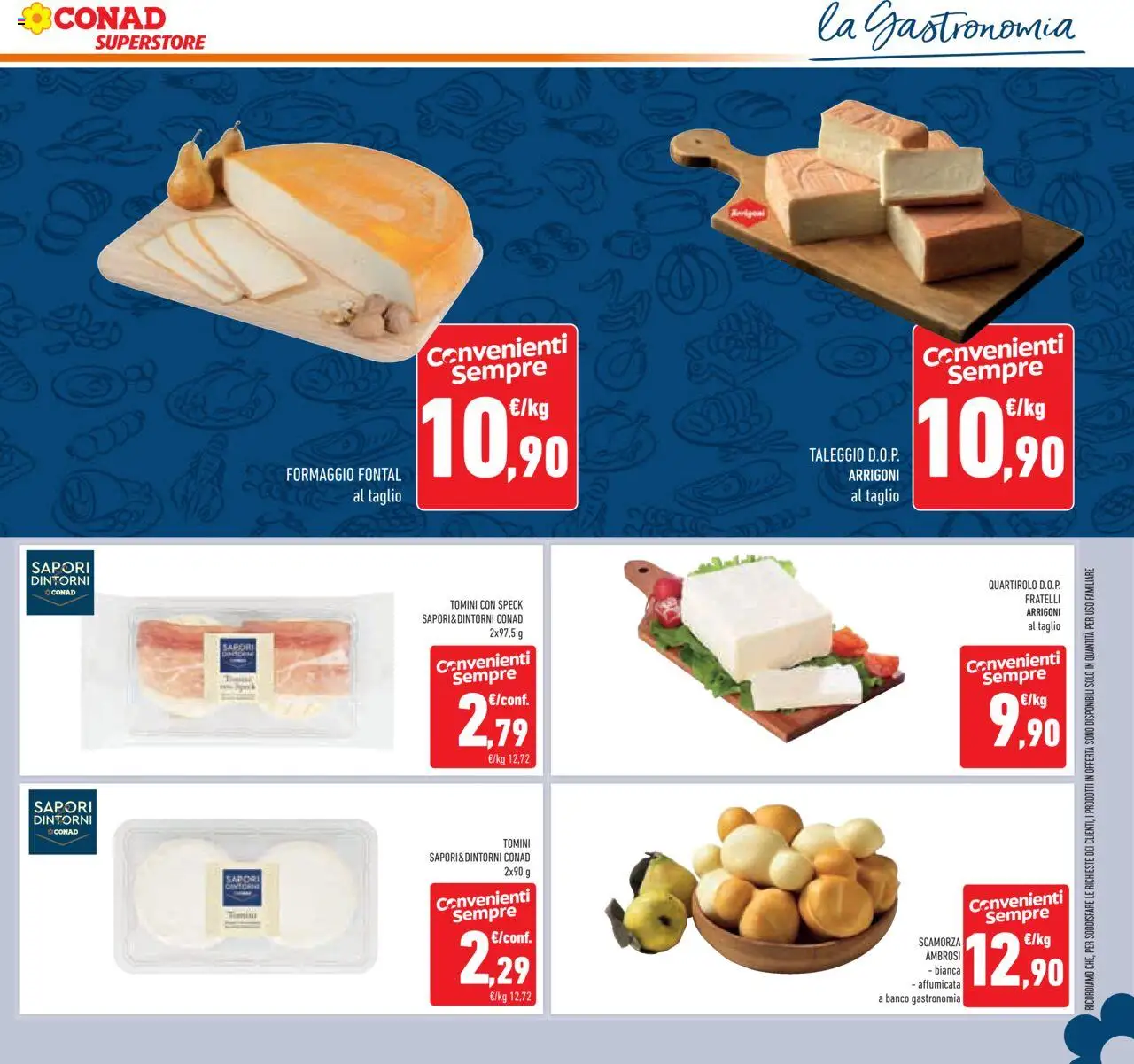 Volantino Conad del 22.10.2025 | Pagina: 35 | Prodotti: Speck, Formaggio