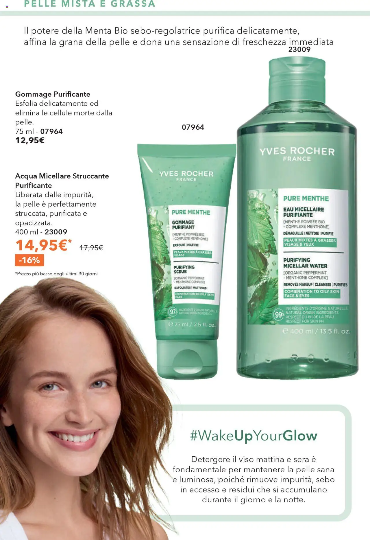 Volantino Yves Rocher del 23.09.2025 | Pagina: 18 | Prodotti: Acqua micellare, Struccante, Scrub, Acqua