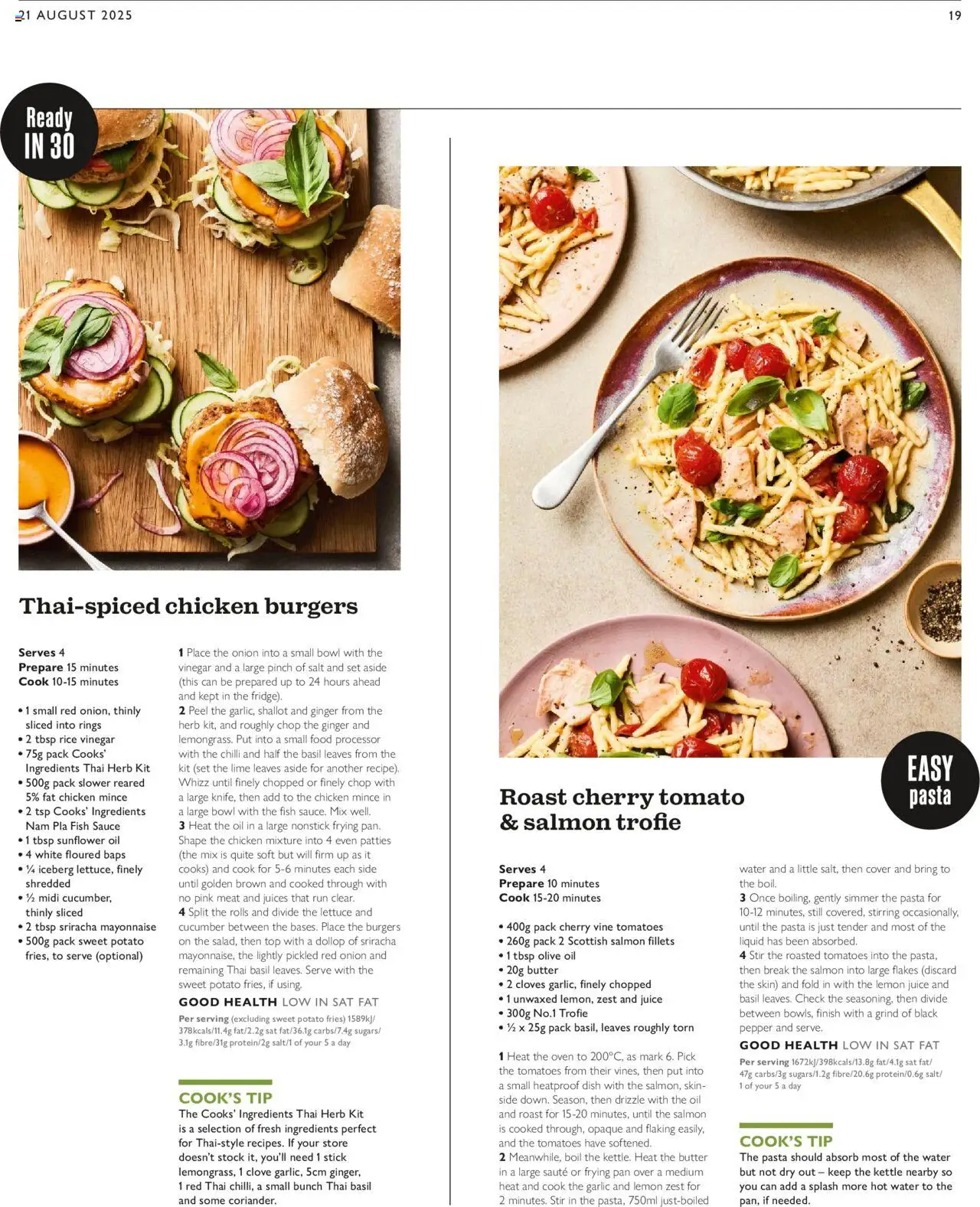  | Page: 19 | Products: Red onion, Fish, The fish, Lemon