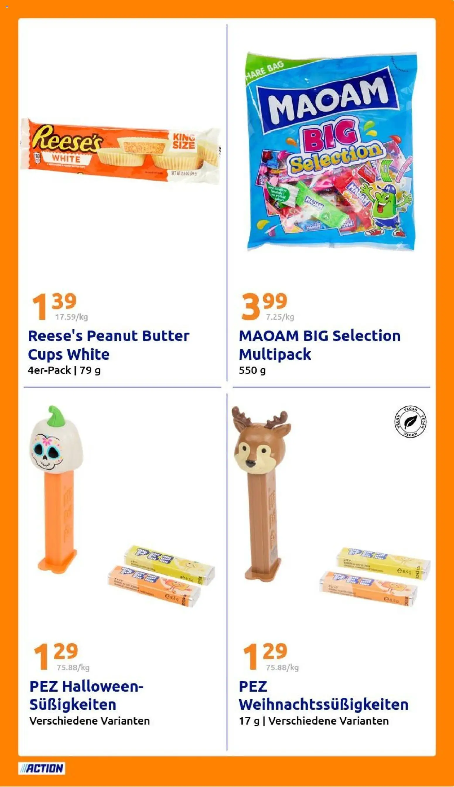 Action Prospekt – gültig ab 05.11.2025 | Seite: 25 | Produkte: Butter, Süßigkeiten