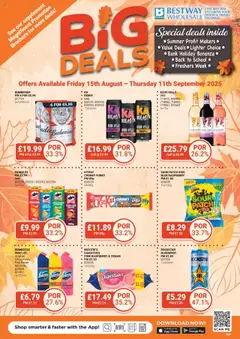 Preview of Bestway - The Big Deals Brochure valid from 15.08.2025