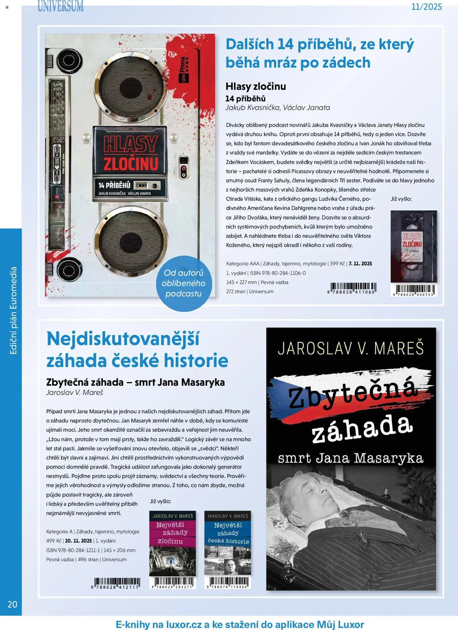 Knižní klub leták - listopad 2025 od 01.11.2025 | Strana: 20 | Produkty: Obrazy