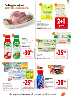Colruyt folder / publicité - Voorbeeld van een folder van Colruyt, geldig van 25.03.2026 | Pagina: 13 | Producten: Room, Roomboter, Zeezout, Aardbei