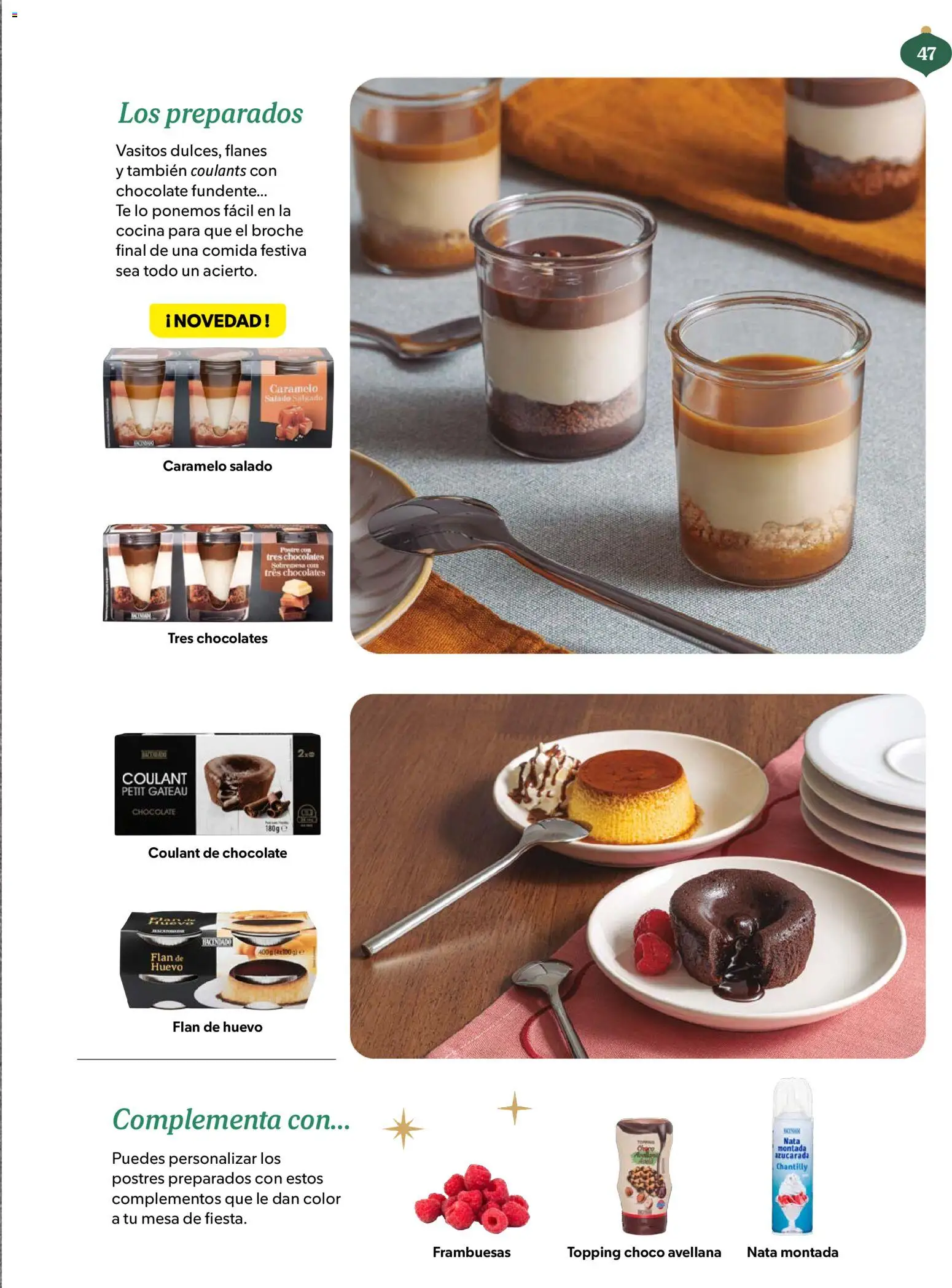 Catálogo Mercadona - Navidad 2025 │ válido desde el 02.12.2025 | Página: 47 | Productos: Chocolate, Té, Cocina, Mesa