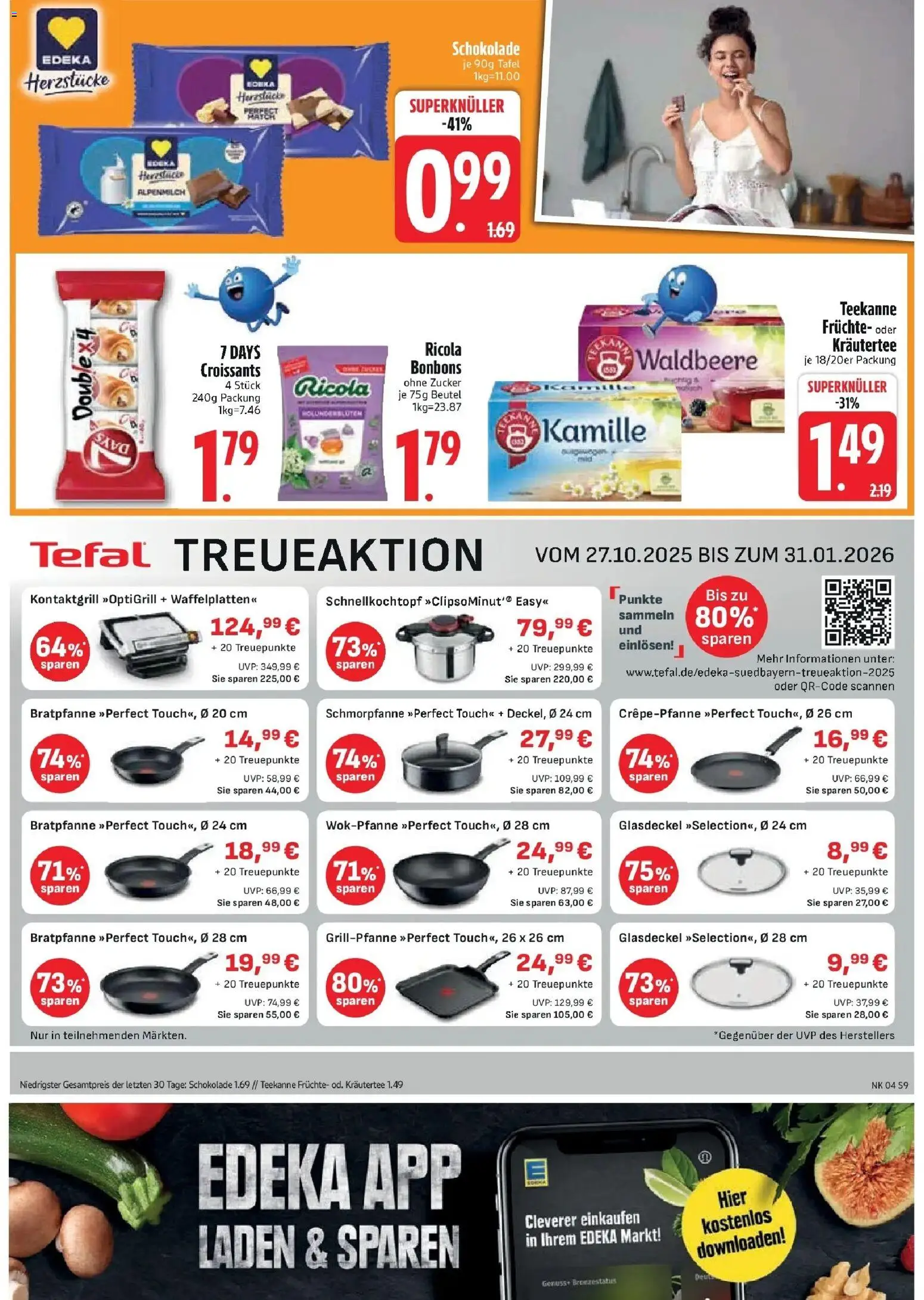 Edeka prospekt Garching	 – gültig ab 18.01.2026 | Seite: 11 | Produkte: Grill, Croissant, Zucker, Teekanne