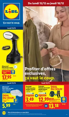 LIDL - Prévisualisation de LIDL catalogue les bonnes affaires de la semaine valide à partir de 15.12.2025