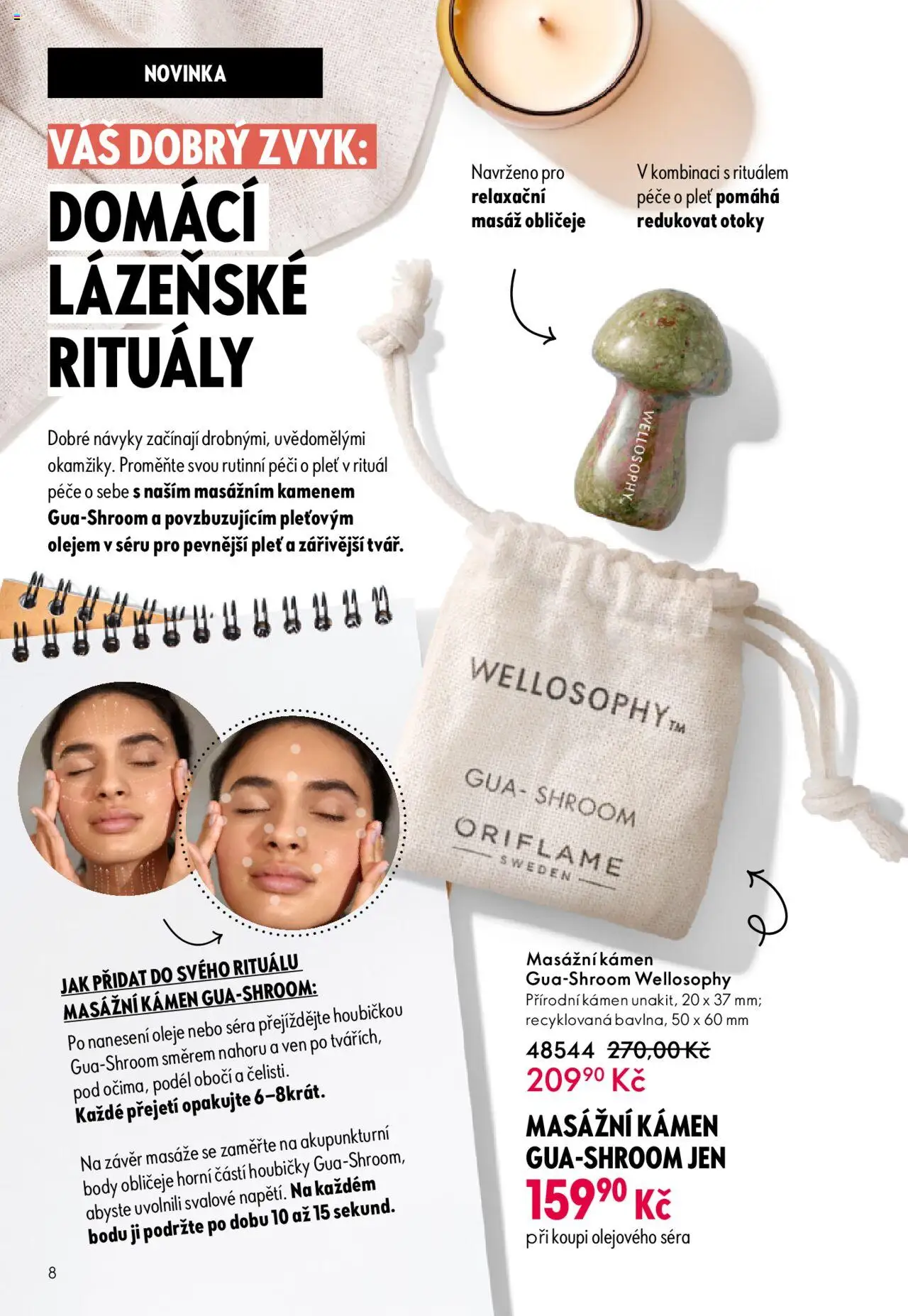 Oriflame katalog č.14/2025 od 01.10.2025 | Strana: 8 | Produkty: Oleje, Body