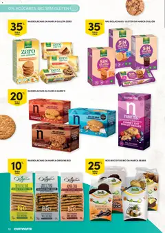 Pré-visualização Origens AMÁLIAS BOLAGHAS COM ARANDOS E CHOOOLATE GRANBERRY AND CHOCOLATE COOKIES, Cranberry and chocolate cookies, 100% natural. válido de 03.02.2026 | Página: 10