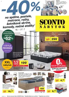 Sconto nábytok leták - náhľad platný od 16.07.2025
