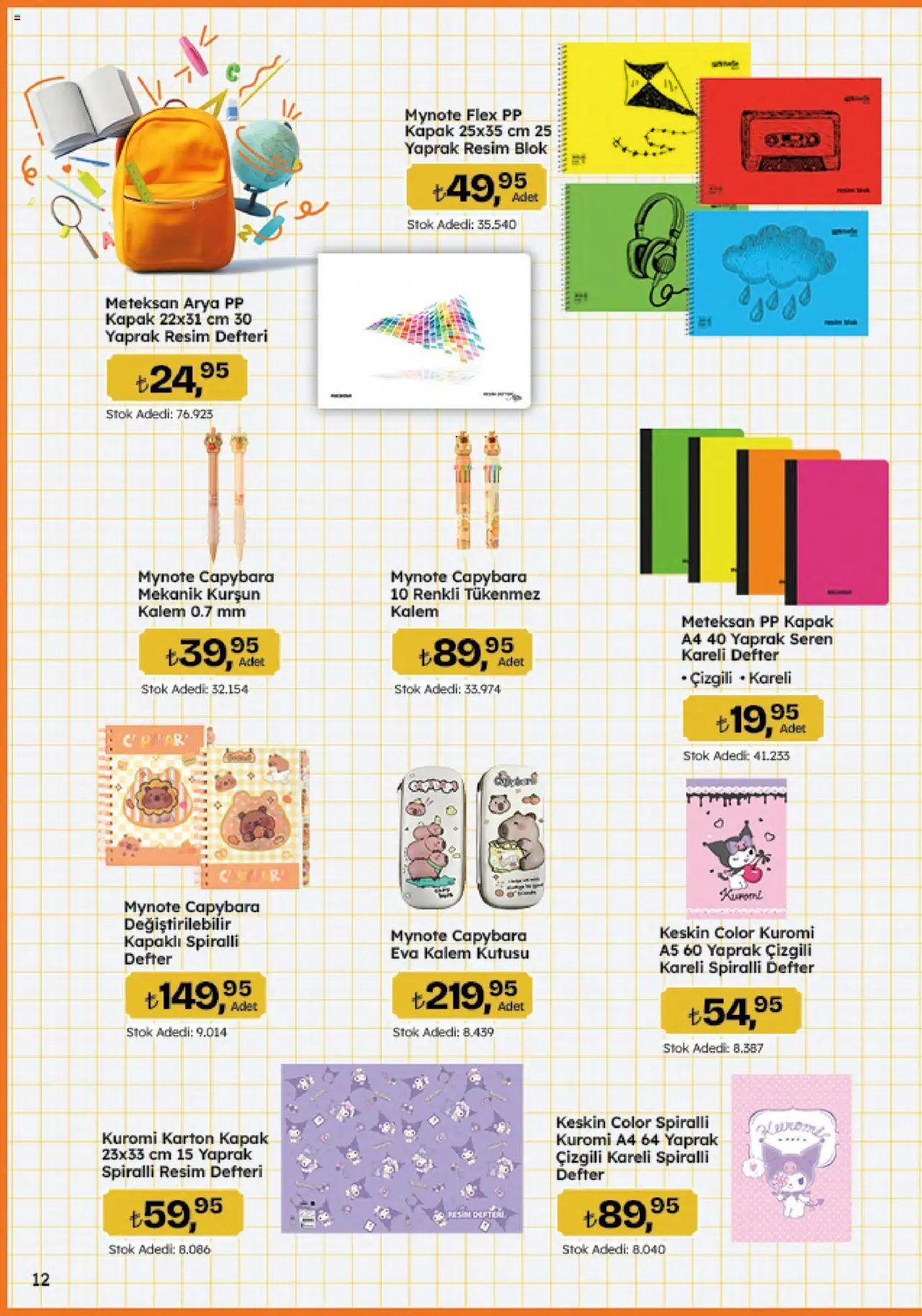 Migros Katalog - 5M Migroskop Dijital - 11.09.2025 tarihinden itibaren geçerlidir | Sayfa: 12 | Ürünler: Tükenmez kalem