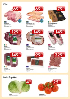 Hypermarkety erbjudanden - Förhandsvisning av reklamblad från butik Hypermarkety aktuell från 09.02.2026 | Sida: 2 | Produkter: Vitkål, Oxfilé