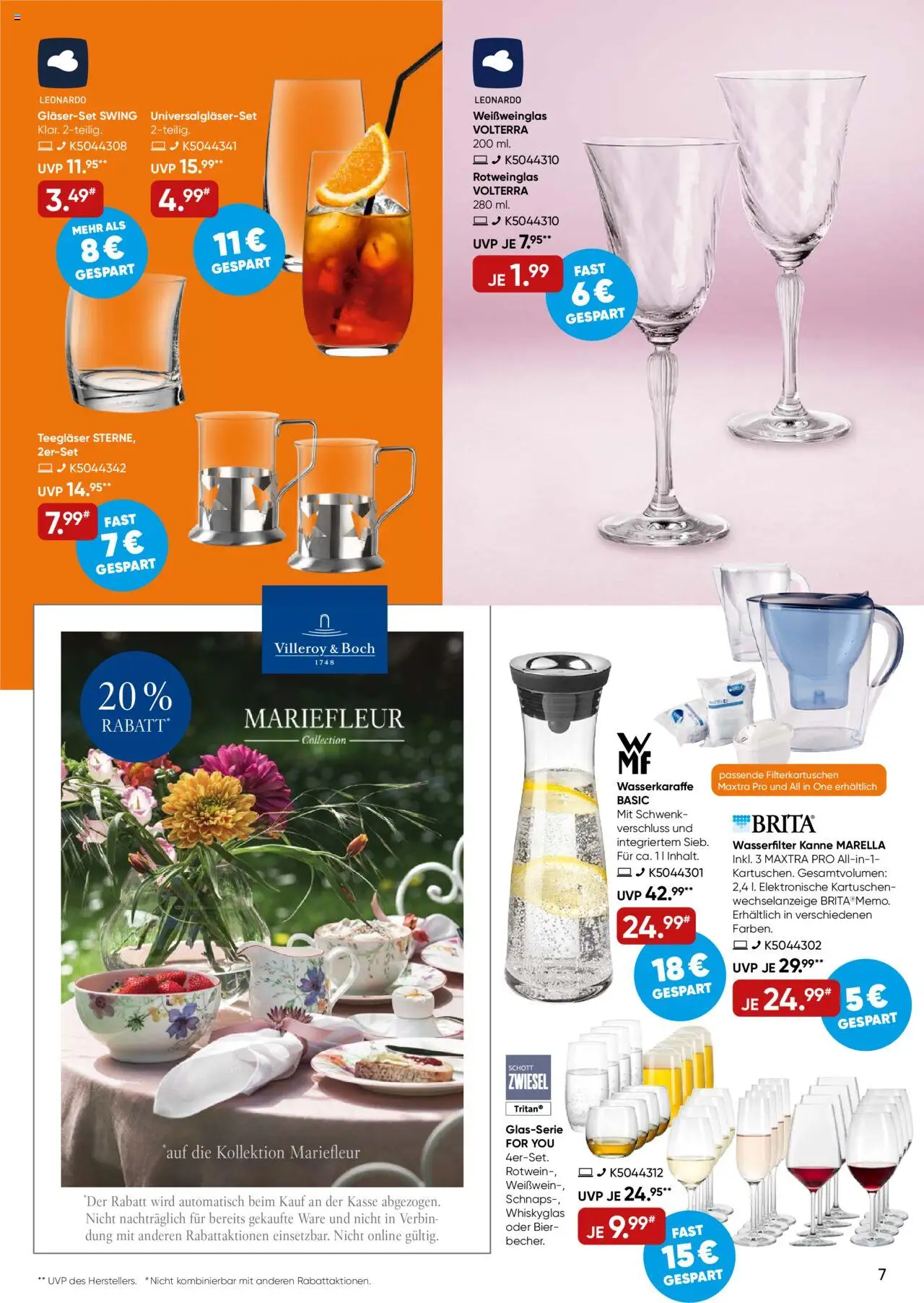 Galeria Karstadt Kaufhof Prospekt 	 - gültig ab dem 30.07.2025 | Seite: 7 | Produkte: Bier, Weißwein, Rotwein, Schnaps
