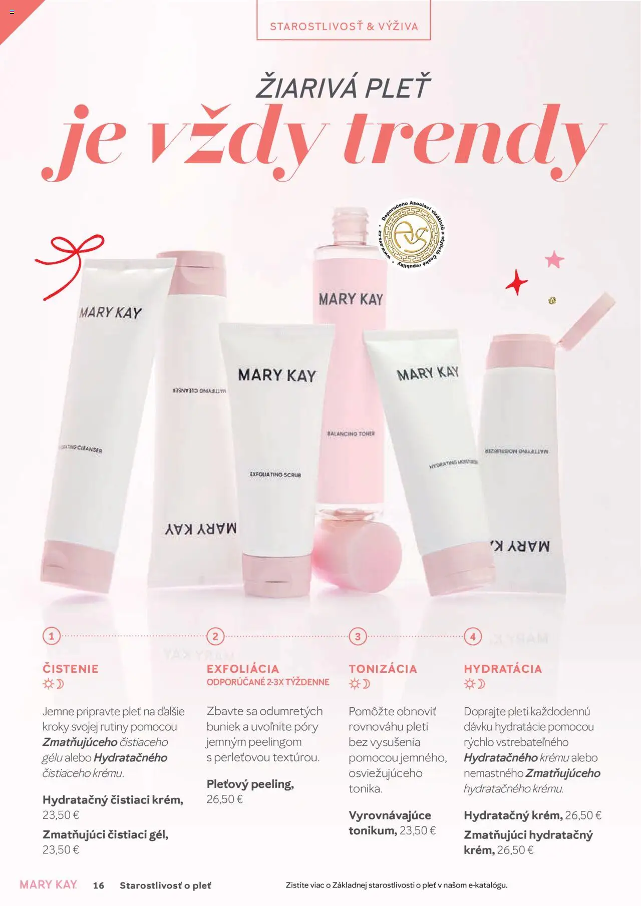 Nové Mary Kay akcie – leták je platný od 01.10.2025 | Strana: 16 | Produkty: Toner