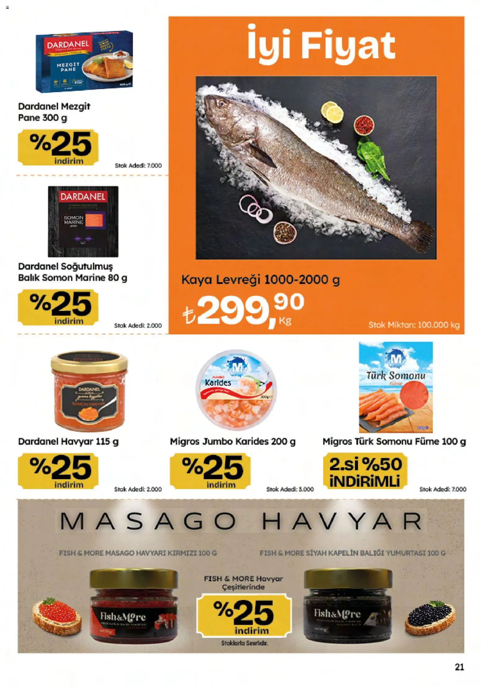 Migros Katalog - 5M Migroskop Dijital - 05.02.2026 tarihinden itibaren geçerlidir | Sayfa: 21 | Ürünler: Mezgit, Balık, Somon