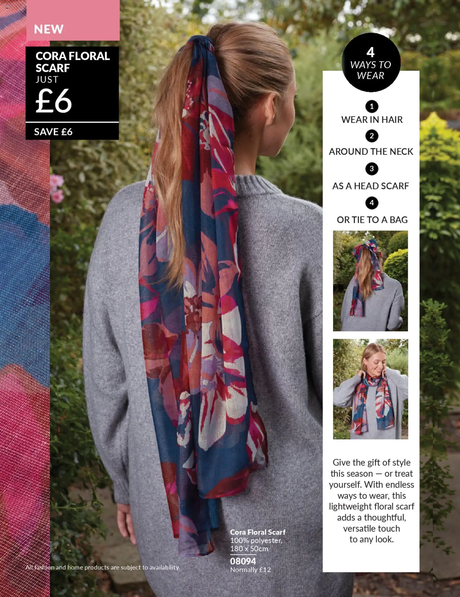 {H1} | Page: 128 | Products: Scarf, Bag