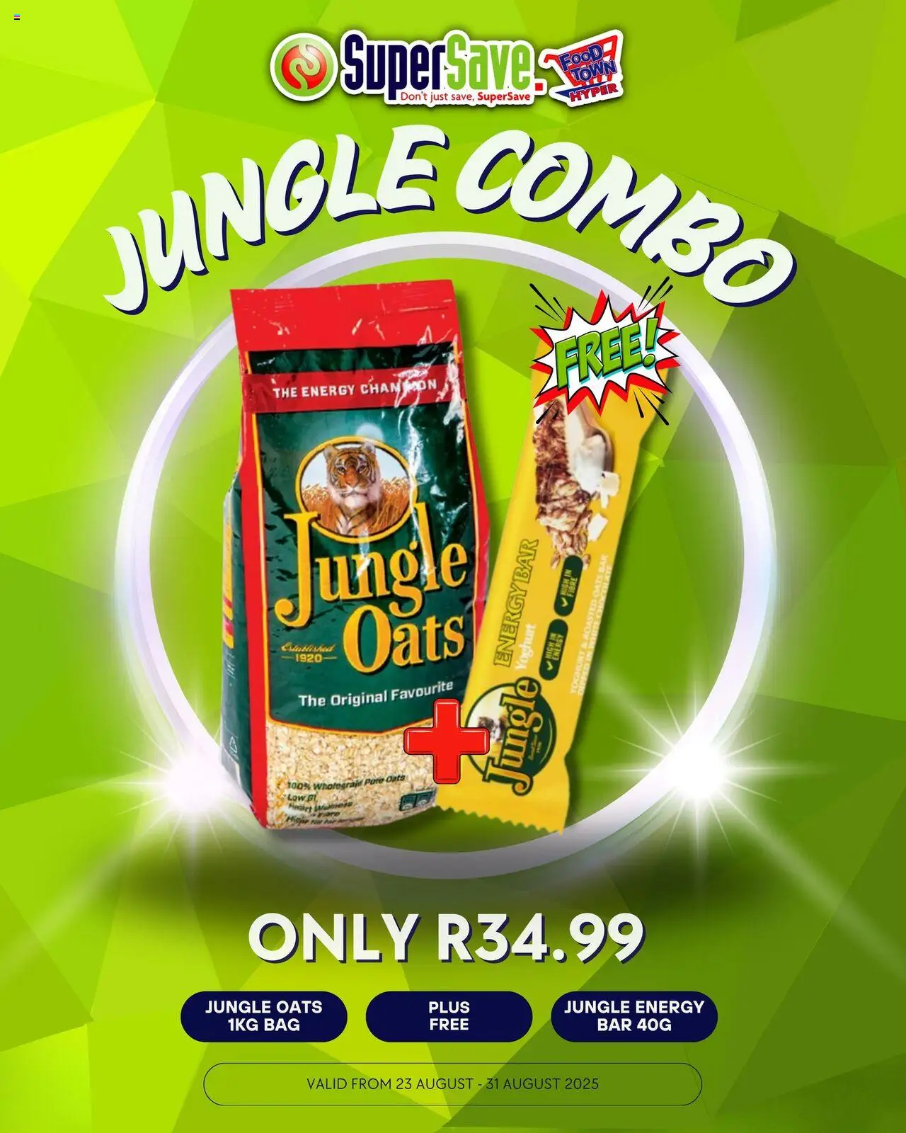 Super Save Combo Deal │ valid from 23.08.2025 | Page: 2 | Products: Bag, Yoghurt, Oats, Chocolate