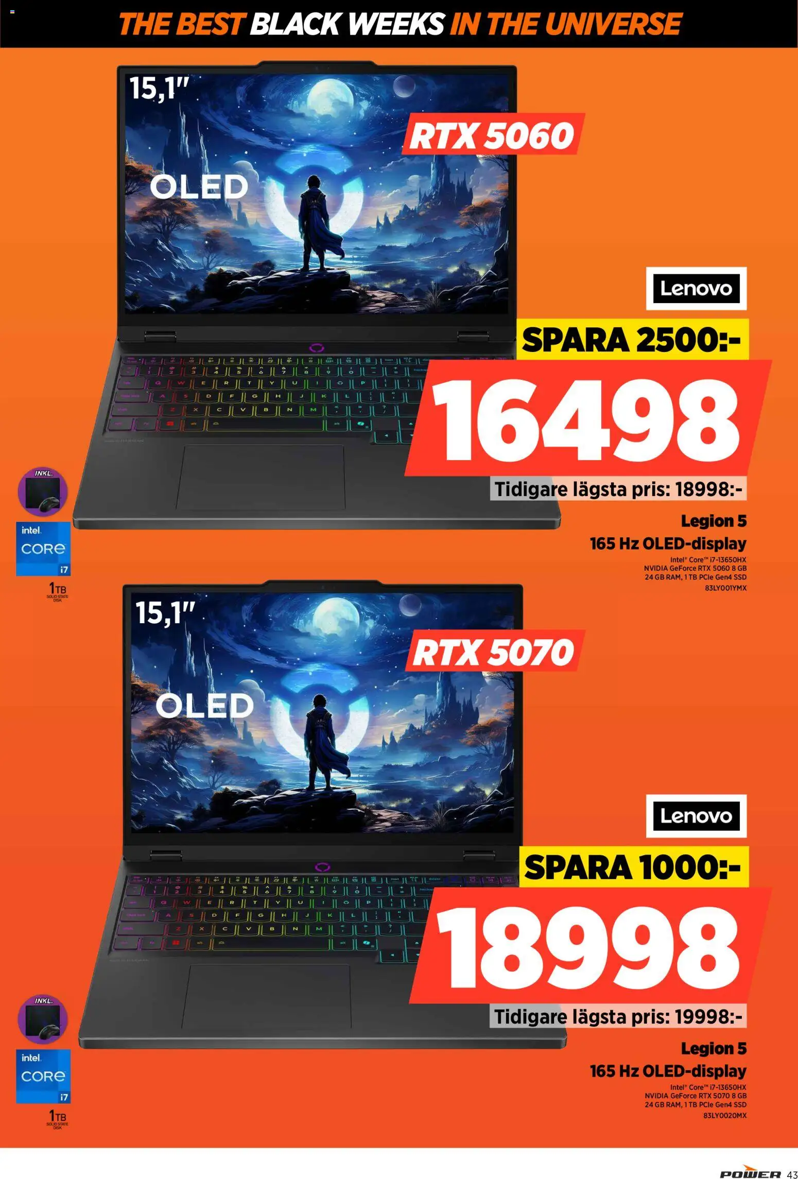 Power reklamblad aktuell från 17.11.2025 | Sida: 43