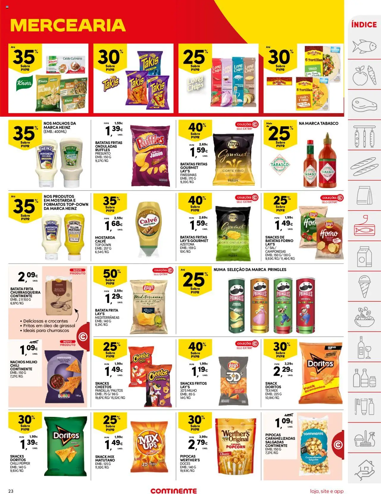 Continente folheto │ válido de 03.06.2025 | Página: 23 | Produtos: Forno, Óleo, Presunto, Milho