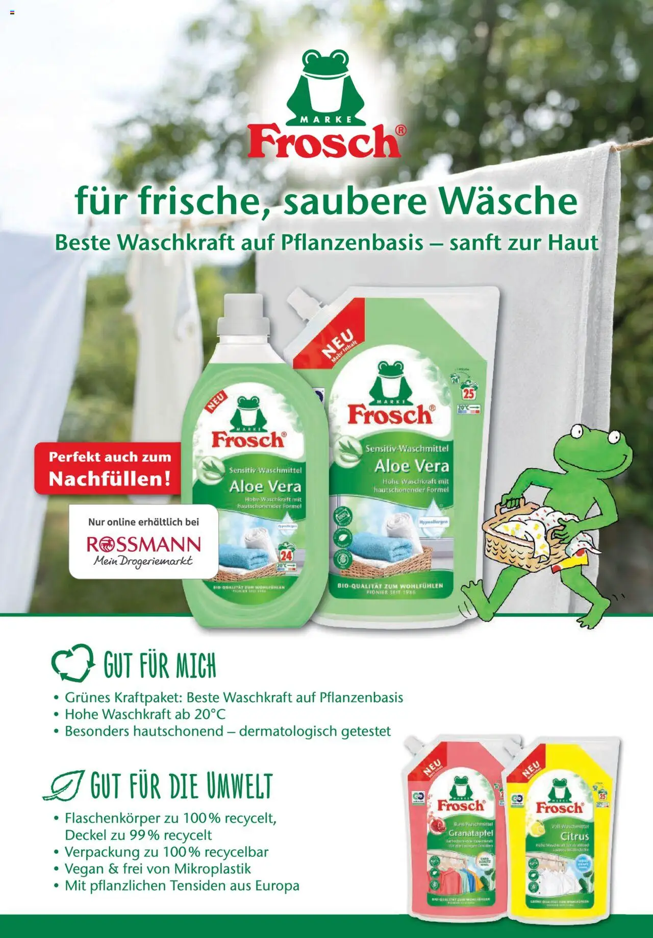 Rossmann Centaur - gültig ab dem 01.08.2025 | Seite: 23 | Produkte: Granatapfel, Waschmittel