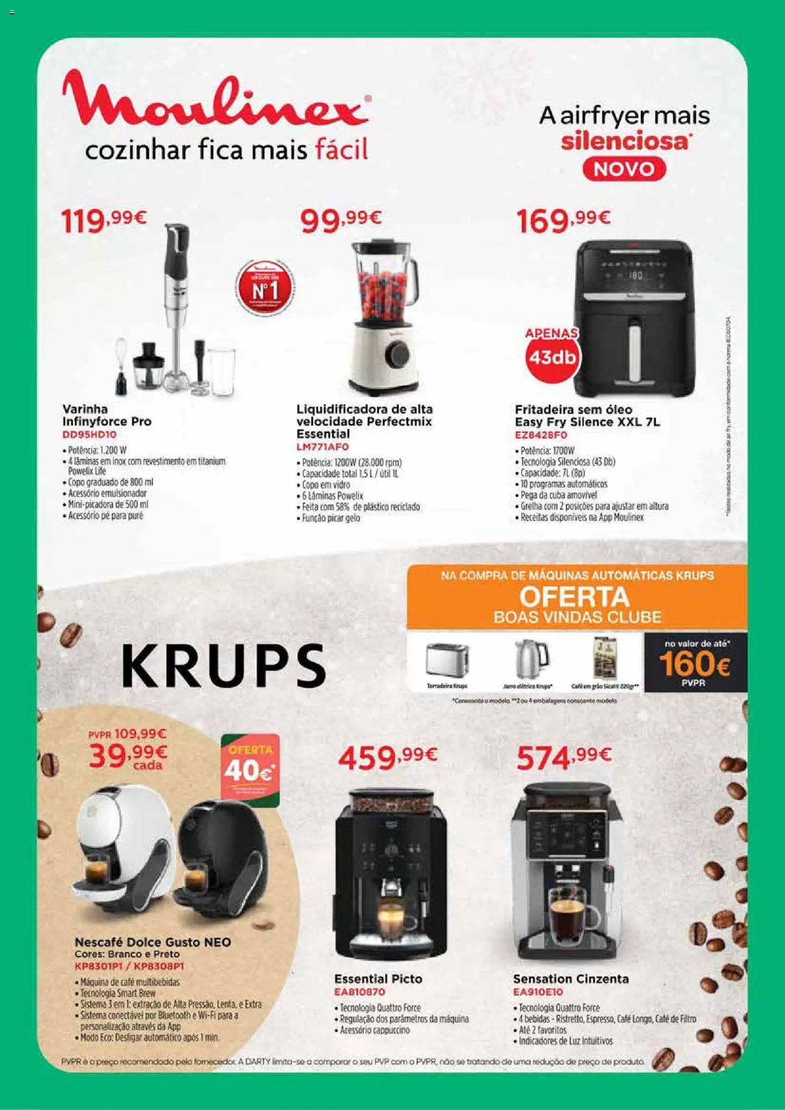 Darty - folheto │ válido de 02.12.2025 | Página: 56 | Produtos: Máquina de café, Óleo, Café, Dolce gusto