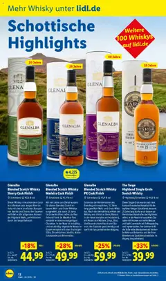 Lidl Wein & Spirituosen im Onlineshop – gültig ab 01.09.2025 | Seite: 12 | Produkte: Whisky, Balsamico, Finish, Melone