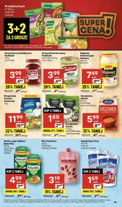 Delikatesy Centrum Gazetka od 18.09.2025 | Strona: 36 | Produkty: Groszek, Koncentrat pomidorowy, Soczewica, Pieprz