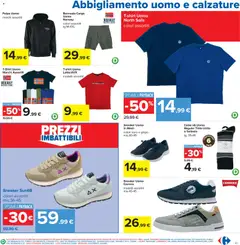 Anteprima del volantino Carrefour volantino valido a partire dal 26.03.2026 | Pagina: 41 | Prodotti: Felpa, Bermuda
