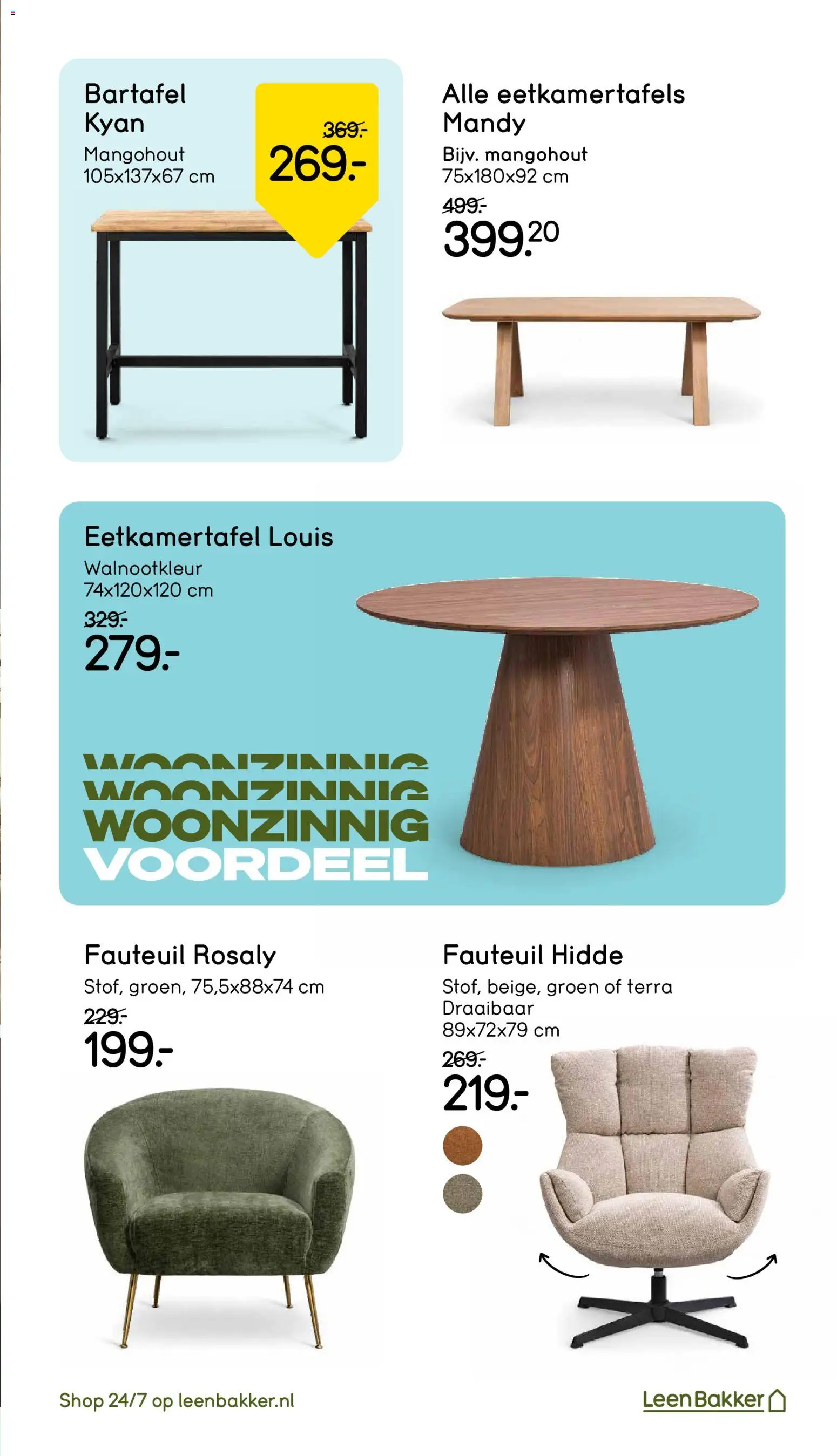 {H1} | Pagina: 5 | Producten: Fauteuil