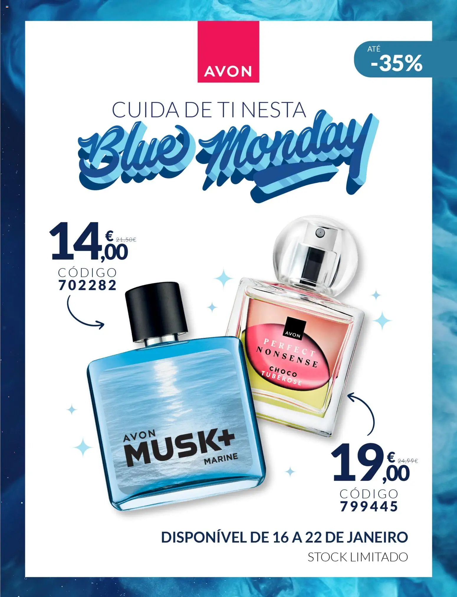 Avon - Blue Monday │ válido de 16.01.2026 | Página: 3 | Produtos: Eau de toilette
