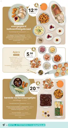Bon Ap folder/publicité - Voorbeeld van een folder van Bon Ap, geldig van 24.12.2025 | Pagina: 6 | Producten: Koktelcseresznye, Appels, Olijven, Kaas
