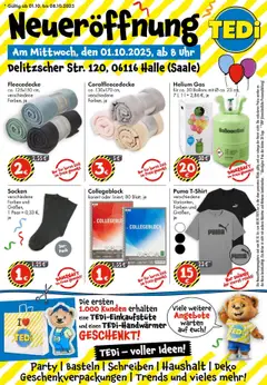 TEDi - TEDi Neueröffnung in Halle (Saale) ab 01.10.2025 gültig