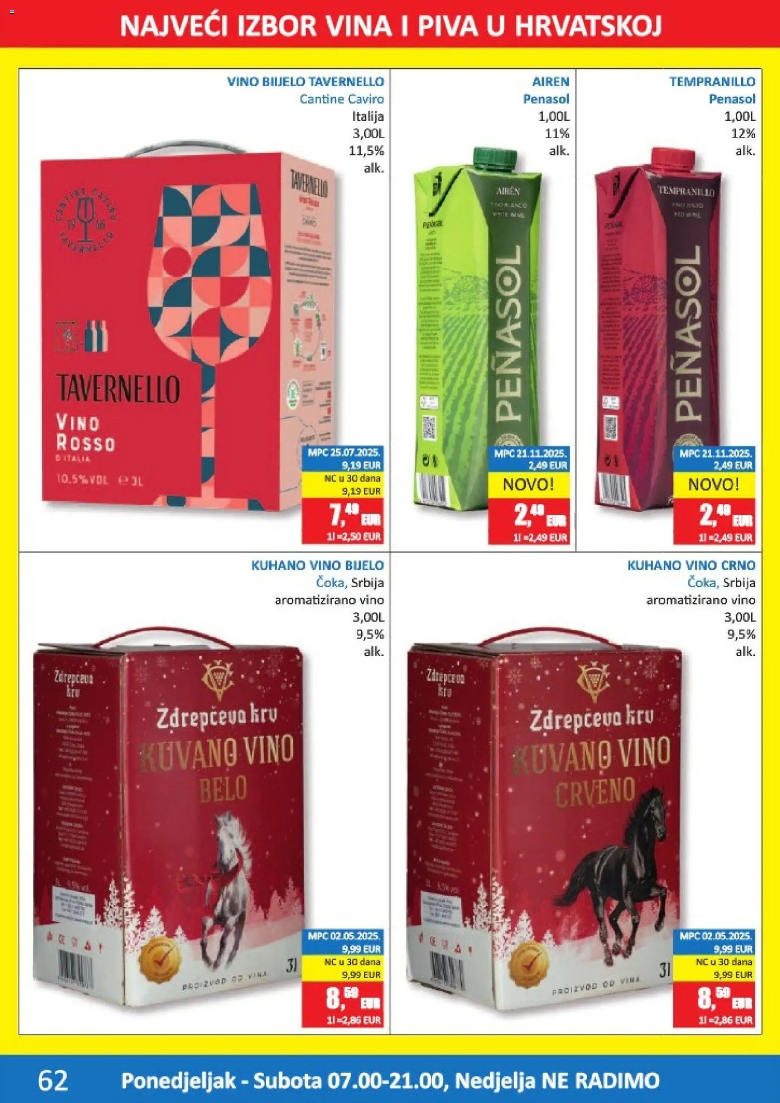 Vrutak katalog | vrijedi od 15.12.2025 | Stranica: 62 | Proizvodi: Vino