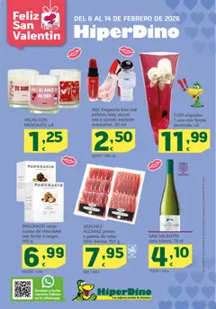 Vista previa HiperDino - Especial San Valentin válido desde el 06.02.2026