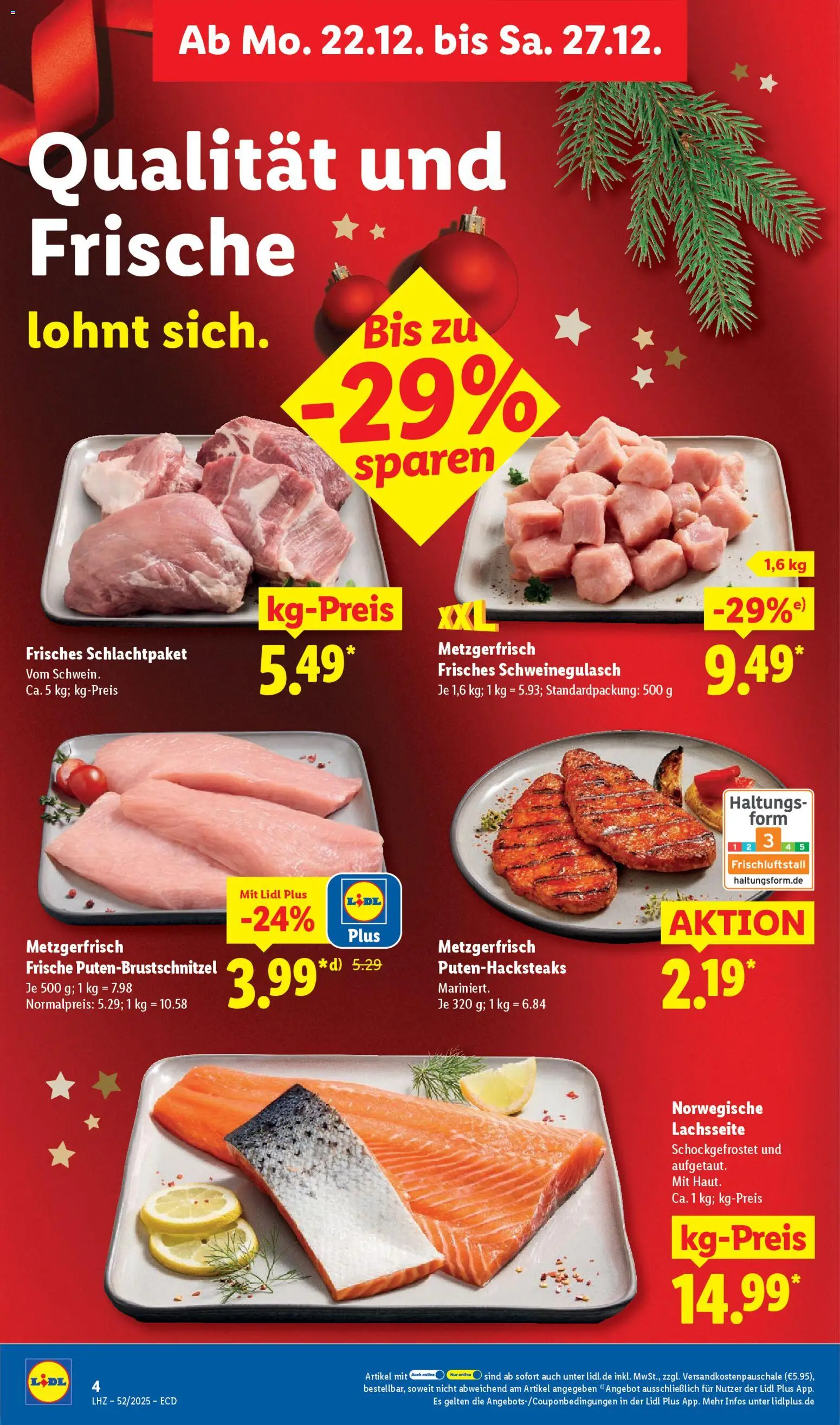 Lidl - Prospekt – gültig ab 22.12.2025 | Seite: 10 | Produkte: Schweinegulasch