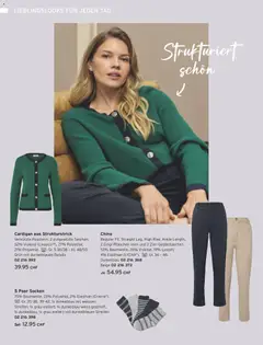 Tchibo Aktionen ab 24.02.2026 gültig | Seite: 14 | Produkte: Cardigan, Socken