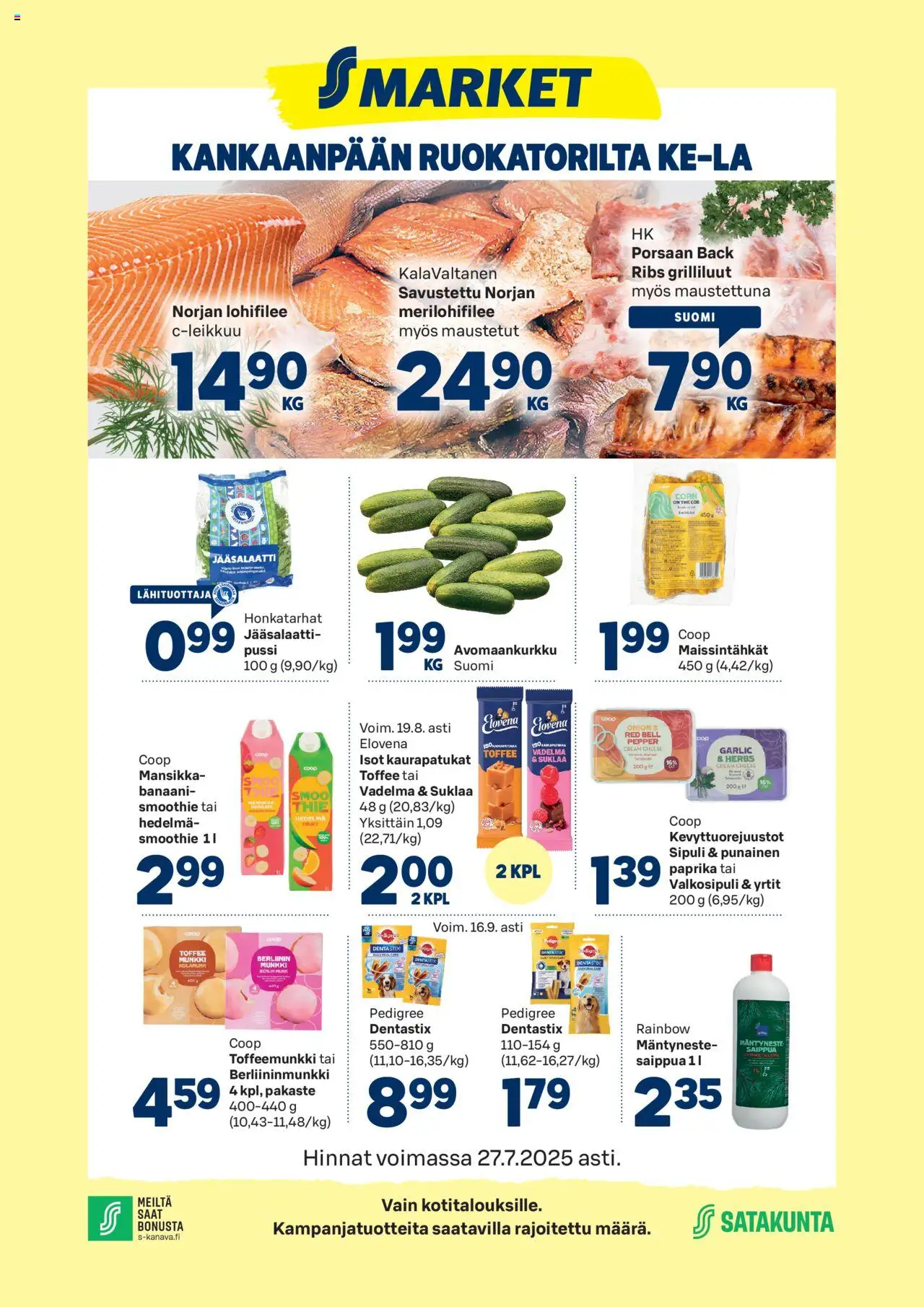  | Sivu: 1 | Tuotteet: Valkosipuli, Saippua, Suklaa, Punainen paprika